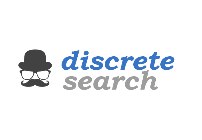 discrete search engine logo