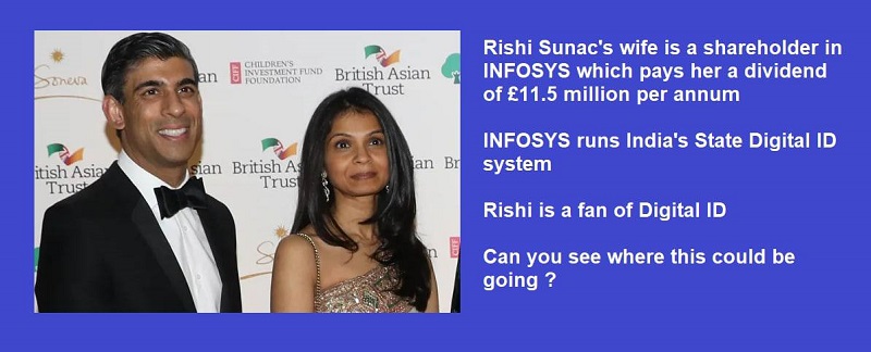 rishi sunak infosys digital id